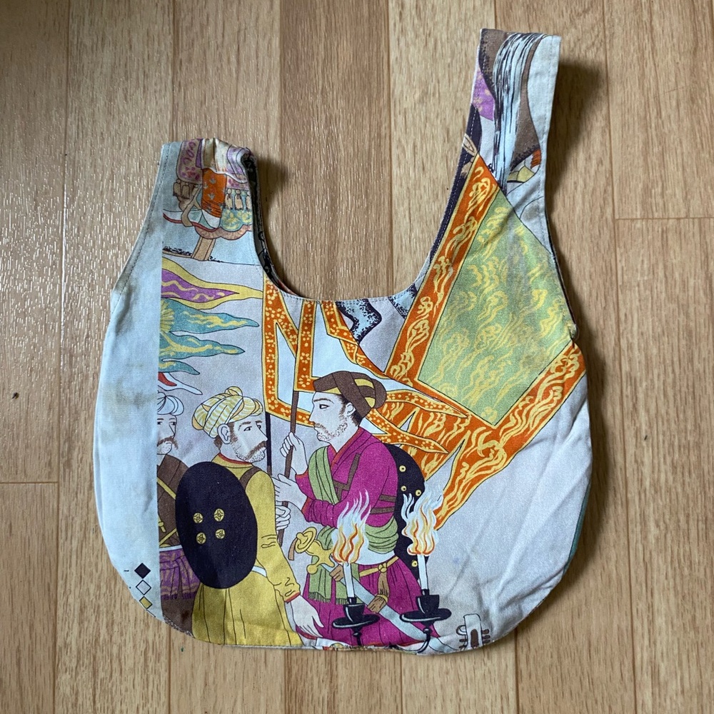 Japanese Kimono Handbag Reversible